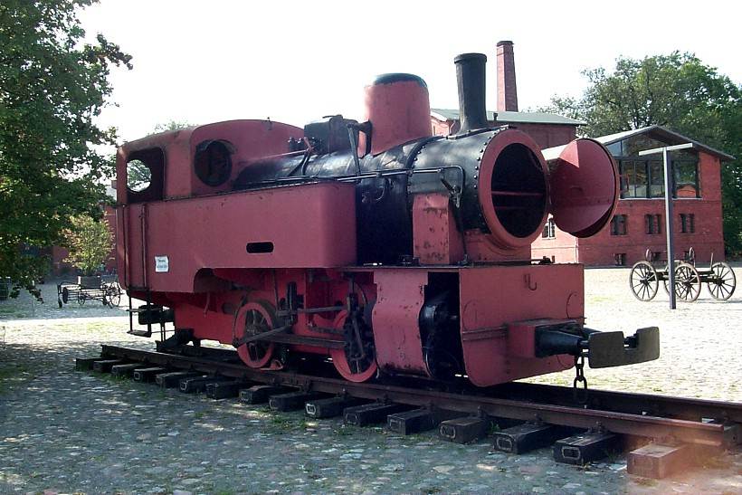 Alte Werkslok von KRUPP, Baureihe der ČKD/�koda BS200 KRUTWIG, Landgut Borsig/Stober.