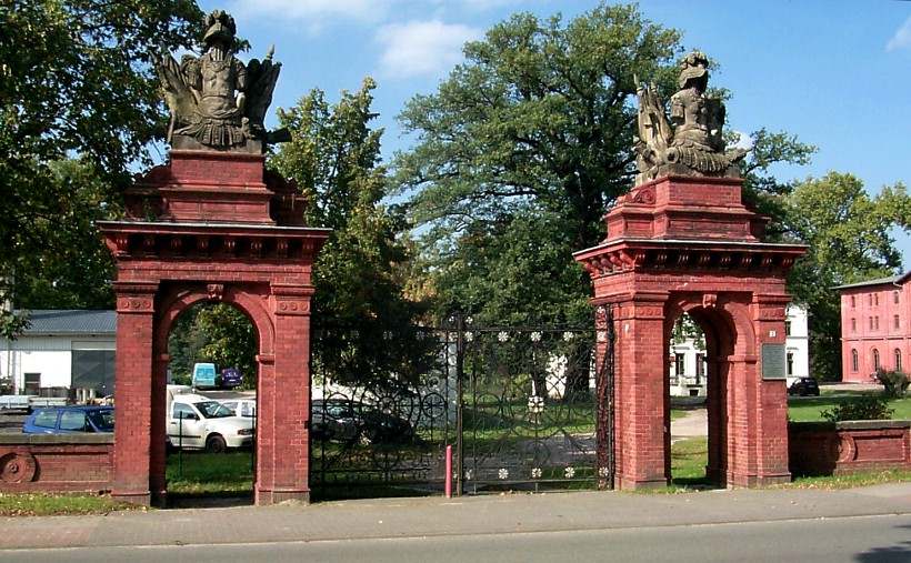 Portal Landgut A. Borsig in Groß Behnitz bei Nauen.
