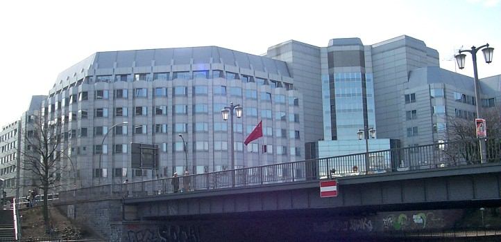 Botschaft der Volksrepublik China in Berlin.
