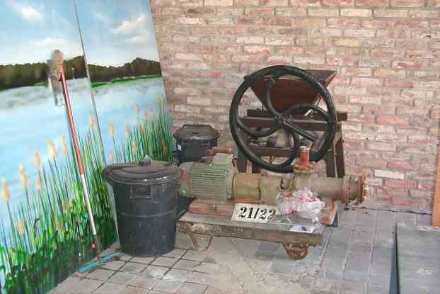 historische Saftpresse