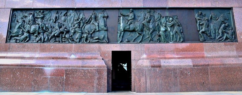 Relief - Schlacht bei K�niggr�tz -  Siegess�ule.