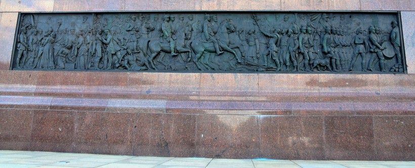 Relief - Schlacht von Sedan - Siegess�ule.