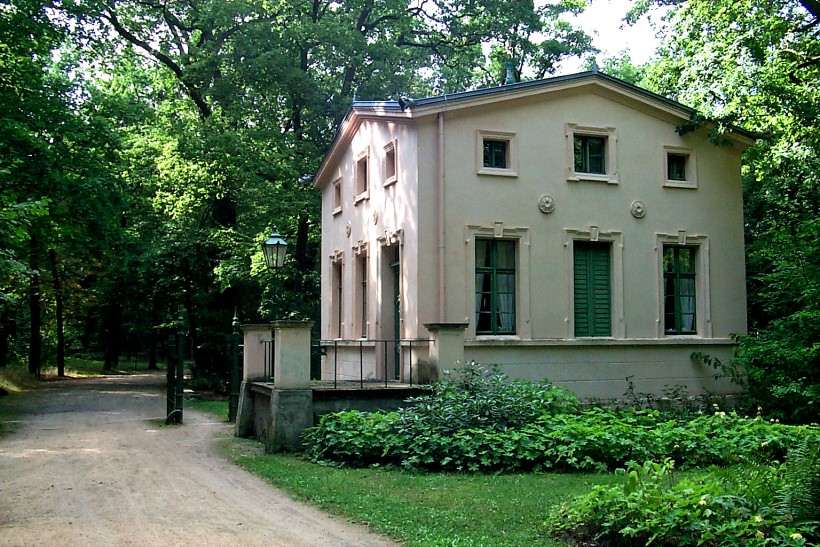 Cottbusser Torhaus im Branitzer Park.
