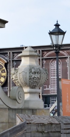 Satyrkopfvase Garnisonkirche Potsdam.